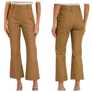 DEREK LAM 10 Crosby Nellie Two Tone Flare Pants